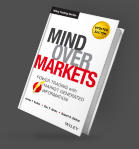 Mind Over Markets by Jim Dalton hard cover b