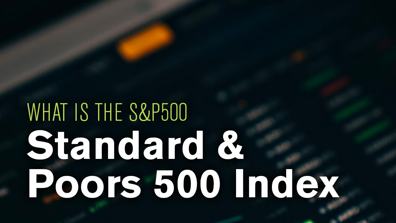 stock watchlist with text "What is the S&P500"