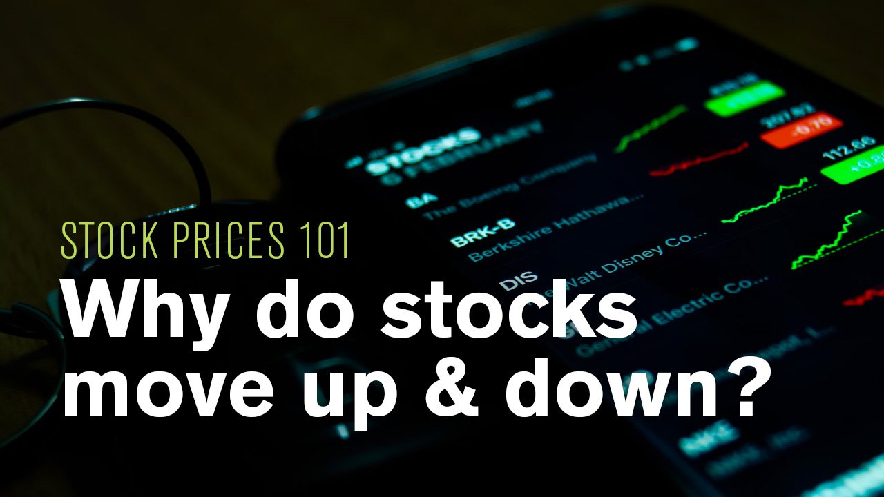 stock watchlist on a mobile device